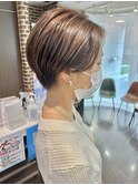 襟足すっきり☆おとなかわいいショート☆ももこ