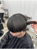 【美髪縮毛矯正】#20代30代40代 #髪質改善 #黒髪 #ツーブロック