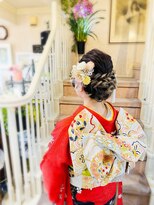 美容室 ティンカーベル&nbsp;シニヨンヘア