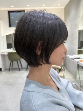 ロンドネートゥル 新潟(Lond naitre) 【山本大輔】ドライヤーで◎小顔ショート