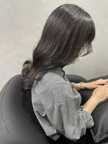 ジエクト カナウ(The Ect canow)&nbsp;暗髪カラー/韓国風ヘア/ラベンダーグレー/ラベンダーグレージュ