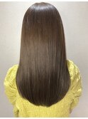 髪質改善*ミルクティーベージュカラー*美髪【Zina 本八幡】