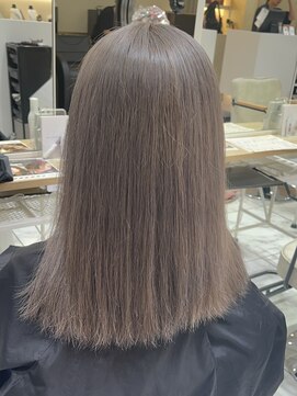 ゼスト フィーノ(ZEST fino) 【木村 Color】ミルクティーグレージュ