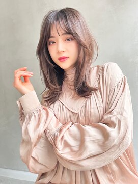 エイミー(Aimee) Aimee 町田 透け感グレージュ×韓国風巻き