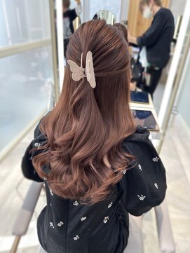 アフロートリノ(AFLOAT Leino) 韓国アレンジ　レイヤーカット　ブリーチなしカラー透明感#