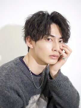 エデアンホンテン メンズサロン(EDEAN 本店 （旧：EDEAN 上通）) 熊本メンズパーマ ツイストスパイラル メンズカット 波巻き 美容