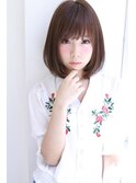 【LiL'西宮】シンプル_スウィートボブ_ナチュラル★