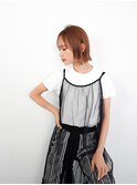 【La fith】タッセルボブ×シアーオレンジ
