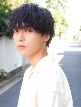 フレイバ 吉祥寺(FLAVA) マッシュ　シャドウパーマ　波打ちパーマ　韓国風