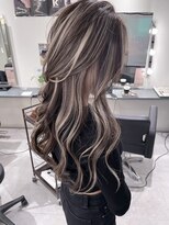 キング 梅田(K!ng)&nbsp;縮毛矯正髪質改善ハイライトレイヤーカット梅田美容室エクステ