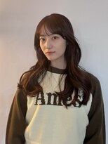 カルテ(QUARTE)&nbsp;レッドブラウン×韓国風巻き