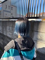 リファイン 羽村店 ダブルカラー/推しカラー/ディープブルー/イルミナカラー