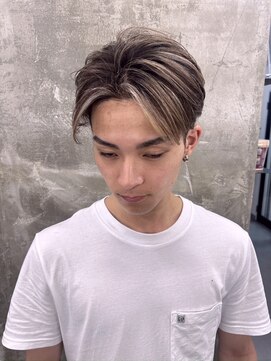 メンズサロン キング 梅田店(Men’s salon K!ng) 波巻きツイストスパイラルパーマ/フェザーパーマ/眉毛/メンズ