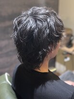 エクファフォーメン(EX-FA FOR MEN)&nbsp;ブルーブラック/スペインカール/スパイキーショート/瀬田