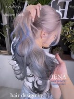 イエナ 渋谷(IENA)&nbsp;ダブルカラーハイトーンカラー裾カラーココアベージュ