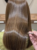 サロウィン 岡山店(SALOWIN)&nbsp;美髪イメチェン髪質改善ベージュ大人ガーリーココアベージュ