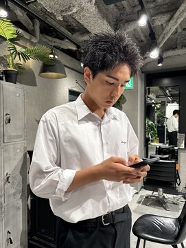 ネクストネオ 静岡(NEXT NEO) NEXTNEO壮真/メンズ/短髪パーマ/スパイキーショート/王道/カラー