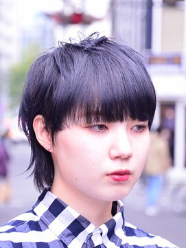 ロムロクウェット(L'HOMME ROQUETTE) マッシュ×ウルフレイヤー