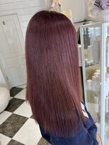 髪屋 紬&nbsp;ピンクカラー／ダブルカラー