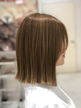 美容室アルベ(albe+m) パツっとボブ