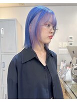 フラム 渋谷(flamme)&nbsp;ペールラベンダー◎ペールブルー