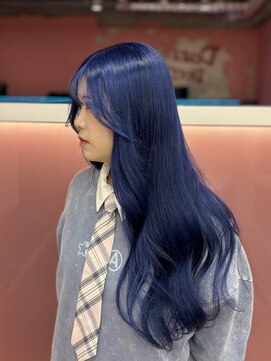 ダズリングディア(Dazzling Deer) ブルー/ロング/暗めカラー