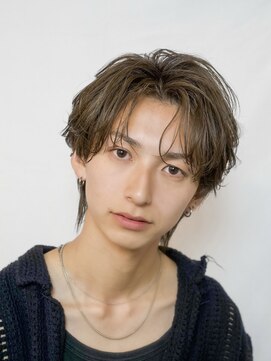 オーシャントーキョー(OCEAN TOKYO) メンズパーマツイスパ波巻きスパイラルマッシュセンターパート