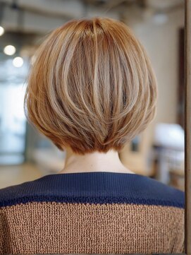 サンタフェ 名駅南店(Santa'Fe) Santa'Fe式脱白髪染め白髪ぼかしカラー/ショート/ハイライト