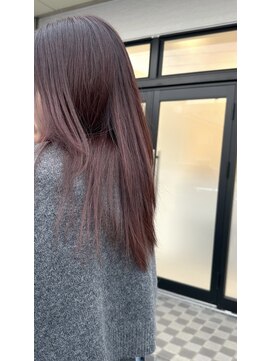 サロウィン 郡山店(SALOWIN) ハイライトダブルカラー/暖色系ぶどうカラー