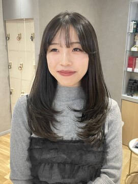 ジルバイジアン(JILL by GIEN) たっぷりレイヤー/オリーブグレージュ/樋口美咲