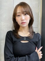 トルネード(TORNADO) 面長 ミディアムレイヤー オリーブブラウン M20251030