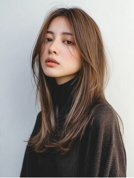 AccessMoon 米沢本店 クラゲヘアー/小顔/ココアベージュ/オリーブグレー/水戸米沢