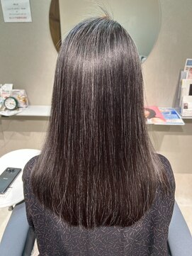 うるツヤロングストレート/髪質改善/白髪染め/スパ/広島/横川