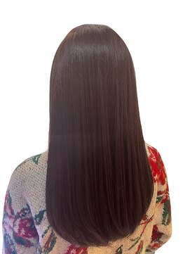 ヘアーズファイン(hair's fine) 春の褒められ◎髪質改善ストレート×美人見えロング