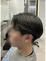 ガオプロデュースバイレボ(gao produced by revo) フェザーパーマ/ニュアンスパーマ/メンズ/刈り上げ/ビジネス