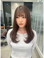 ガリカ 大名(Gallica) レイヤーカットにハイライトで立体感のあるスタイルに