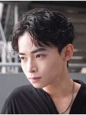 札幌大通ルーズショートメンズパーマfifthメンズショート無造作