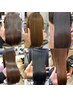 【美髪再生コース】高濃度水素カラー＋集中補修＋質感カット￥21,000