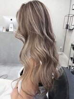 LIAH【リア】【3月上旬NEW OPEN(予定)】 【LIAH】バレイヤージュ/ブラウン×ミルクティー/白髪ぼかし/y