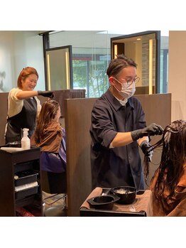 マーリー(MARRY)の写真/女性限定・完全マンツーマンの髪質改善専門店。周囲を気にせず、あなただけの落ち着いた贅沢なひとときを。