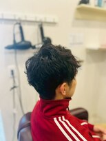 レーヴ(REVE)&nbsp;無造作にキマる。ナチュラルメンズパーマ