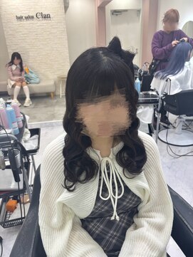 ヘアセットクラン リリー 東梅田店(hair set Clan lily) 立体リボンヘア