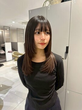 アース 高円寺店(HAIR & MAKE EARTH) 顎下レイヤー〔@x__xrn03 〕