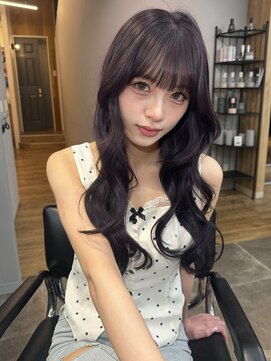 カノエ(canoe) ディープラベンダー/顔周りレイヤー20代~50代【西新大濠荒戸】