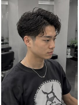 ニュイメン 茨木店(nui MEN) 波巻きツイストスパイラル/リバースセンターパート