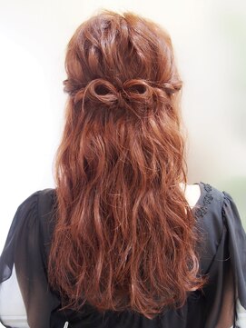 ミチ(michi) 波巻きリボンアレンジ