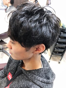 ビューティークラブジェイ アルパーク前店(Beauty club.J) メンズカット、ゆるめパーマ