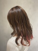 アース コアフュールボーテ 上尾店(EARTH coiffure beaute)&nbsp;【外国人風】大人気のピラミンゴ×インナーカラー