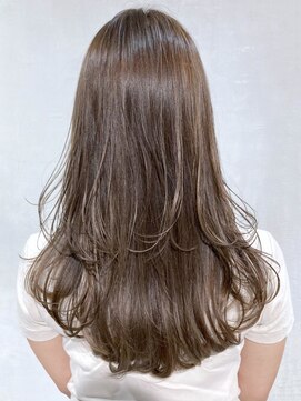 アルバム 渋谷パルコ(ALBUM) レイヤーカーキベージュ_ココアブラウンセシルカット_ba300951