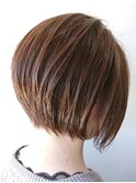 前下がりショートボブ*